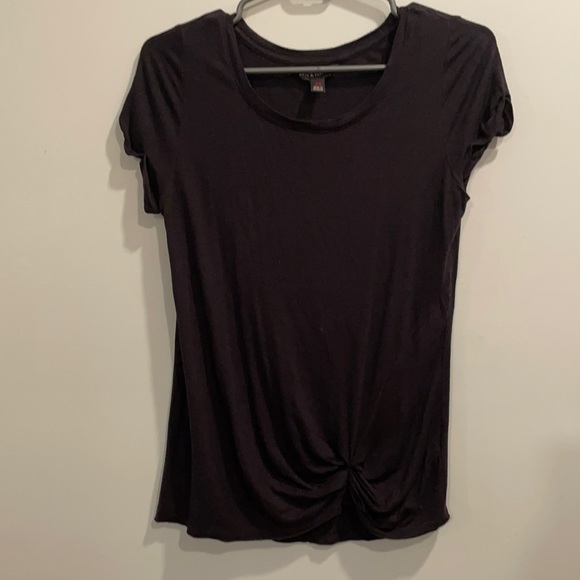 Black short sleeve shirt - Picture 1 of 4
